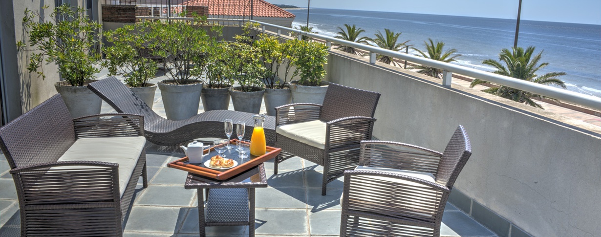 Sea terrace Regency Rambla Design Apart Hotel en Montevideo